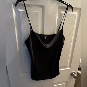 NWT Satin Black Tank